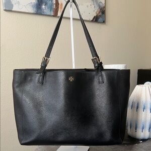 Tory Burch Black Tote Bag